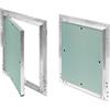 Awenta SYSTERM Botola di ispezione cartongesso 300x300 mm Idrorepellente cartongesso 12,5 mm KRAL10 Sportello manutenzione 30x30 cm con telaio in alluminio di costruzione a secco Verde
