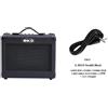 EKO G-BS15 Stealth Black AMPLIFICATORE PORTATILE 15w per CHITARRA ELETTRICA