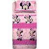 HERMET Set Lenzuolo Piazza e Mezza Minnie Mouse - Completo Letto Disney