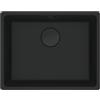Franke Maris MRG 110-52 Black Matt Collect - 125.0683.233 Lavello in granito Handbet.