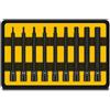 Generic Set di chiavi a bussola da 1/4, 9 pezzi per punte esagonali da H2 a H10, per riparazione automatica, set di chiavi a bussola con attacco di precisione, per la manutenzione dell'auto, design pratico e
