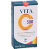 ERBA VITA GROUP SpA Vita C 500, Erba Vita - 30 Compresse, Vitamina C con Rosa Canina, Supporto Immunitario, Antiossidante