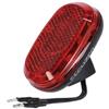 busch+müller - Fanale Posteriore Unisex per Adulti, Secuzed E LED, Taglia Unica, Colore: Nero