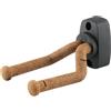 K&M 16280 Supporto da parete universale, per chitarre, sughero - staffa mobile - per tutte le palette