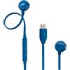 JBL AURICOLARE ORIGINALE STEREO TUNE 305C ERGONIOMIC BLU PER SMARTPHONE E TABLET