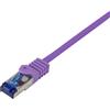 LogiLink Professional C6A089S Cavo patch LogiLink Ultraflex, Cat.6A, S/FTP, 7,5 m, viola