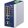 Planet Technology Corp. IGS-4215-8UP2T2S Planet Industrial 8-Port Managed Switch IGS-4215-8UP2T2S