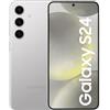 Samsung Galaxy S24 AI Smartphone Android sbloccato senza contratto, 8 GB RAM, memoria 128 GB, fotocamera da 50 MP, batteria a lunga durata, grigio marmo