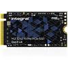 Integral SSD M.2 NVMe 2242 PCIe Gen3 x4 da 1 TB - Velocità di lettura fino a 3400MB/s, velocità di scrittura fino a 3000MB/s - Unità a stato solido interna. PC, NUC, compatibile con laptop e tablet
