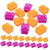 Toyvian 40 Componenti di Gioco Sostitutivi a Forma di Casa in Plastica per Giochi da Tavolo, Accessori per Stimolare la Decorare la Scacchiera