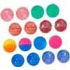 UPKOCH Palline Rimbalzanti Colorate Elastici e Leggeri per Bambini 24 in Gomma Stili Multipli Giocattolo Pratico Set Completo per Divertimento Stili Multipli per Feste e Casa