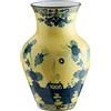 GINORI 1735 VASO MING 25 CM, ORIENTE ITALIANO GIALLO CITRINO
