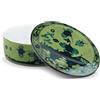 GINORI 1735 SCATOLA TALCO 13 CM, ORIENTE ITALIANO VERDE MALACHITE