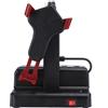 Denash Agitatore Automatico per Cellulare Contapassi, Oscillazione Sinistra Destra, Contapassi, Tracker per Camminata Sportiva, Alimentazione USB, Portatile, Rosso Scuro
