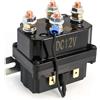 QWORK Argano Solenoide Relè Contattore 12V 250A per Verricello AUT UTV 3000-5000Lbs