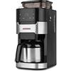 GASTROBACK Macchina da caffè Grind & Brew Pro Thermo, Argento, Nero