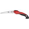FELCO 602 Sega da Potatura Pieghevole, Lama Dritta 160mm, Capacità di Taglio fino a 80mm, Denti Temprati a Impulso, Lama Cromata, Impugnatura Soft-Grip, Mano Destra e Sinistra
