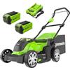 Greenworks 40V Tagliaerba a Batteria per Prati Fino a 500m² Ampiezza di Taglio
