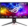 ASUS ROG Swift OLED PG27AQDM Monitor Gaming OLED 27" pollici (26,5), 1440p 240 Hz, 0,03 ms, G-SYNC, Antiriflesso, Dissipatore di Calore Personalizzato, DisplayWidget, Nero