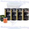 Bardahl/Hiflo Kit Tagliando Olio Bardahl XT4S 5W30 Per Aprilia RSV 1000 R Nera�2004>2008