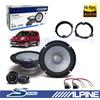 ALPINE Kit casse Alpine S2-S65C Altoparlanti anteriori 2 vie 165mm 240W per FIAT QUBO