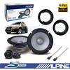 ALPINE Kit casse Alpine S2-S65C Altoparlanti anteriori 2 vie 165mm 240W Per FIAT SEDICI