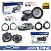 ALPINE Casse Alpine S2-S65C + S2-S40 Altoparlanti ant e post 240W per OPEL ASTRA H