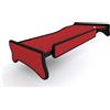 F-Core TAVOLO CRUSCOTTO CABINA LUNGO ROSSO IN LEGNO LED MERCEDES ACTROS MP2 MP3