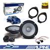ALPINE Kit casse Alpine S2-S65C Altoparlanti 2 vie 165mm 240W per OPEL ADAM
