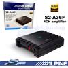 ALPINE Amplificatore ALPINE S2-A36F Classe D S-Series 4 canali Potenza Wrms 4 X 90