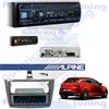 ALPINE Kit Radio Autoradio ALPINE UTE-200BT mascherina 1 DIN ALFA MITO