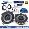 ALPINE Casse Alpine S2-S40 Altoparlanti post Coassiali 100mm 140W per FIAT GRANDE PUNTO
