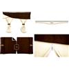 SET TENDE CABINA CHAMPAGNE MARRONE PER SCANIA SERIE R & G TETTO NORMALE