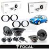 Focal Casse Altoparlanti Ant+Post FOCAL AUDITOR ASE165 ACX165 per FORD FIESTA 01 2008