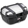 GIVI VALIGIA BAULETTO MOTO TREKKER 52 LITRI GIVI ARGENTO TRK52 ALLUMINIO