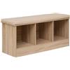 5 five simply smart 5five - panca a 3 posti mix n modul effetto rovere naturale