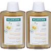 Klorane Shampoo alla Camomilla 200ml - Illumina i capelli biondi 2x200 ml