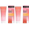 Neutrogena Bright Boost Fluido Viso Idratante, Protezione Solare SPF 30 2x50 ml