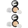 ASTRA Make-UP Natural Skin Powder - Cipria In Polvere Compatta Effetto Seta Tonalità 35 2x7 g