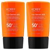 KORFF Sun Secret AIR SPF50+ 2x50 ml