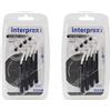 Interprox Plus XX Maxi Conical 4 Scovolini Neri, Anti-Placca e Anti-Carie per spazi interdentali più grandi (PHD 29) 2x4 Pc Spazzolino da denti
