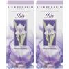 L´Erbolario Bagnoschiuma Iris 2x250 ml Schiuma da bagno