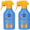 Nivea Spray Solare Sun Protect & Bronze SPF 50 2x250 ml