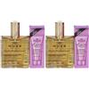 NUXE Set Hair Prodigieux Lo Shampoo Effetto Lucentezza 30ml + Huile Prodigieuse® 100ml 2x1 St