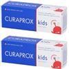 Curaprox Kids Toothpaste Strawberry Flavor 950ppm 2x60 ml