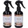 Etereal Argan Mirra Spray Tessuti Ambienti Profumato con Igienizzante 2x250 ml