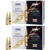 ISDIN Isdinceutics Day & Night Flavo-C Melatonin Ultraglican Antiossidante Giorno Riparatore Notturno 2x172 g