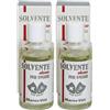 Unghiasil Due Scudi Solvente Oleoso per Unghie 2x50 ml Olio