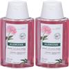 KLORANE Shampoo alla Peonia 2x100 ml