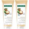Klorane Balsamo Ristrutturante, nutriente e disciplinante al Cupuaçu 400ml - Capelli danneggiati, molto secchi 2x200 ml